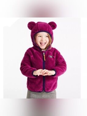 L.L. Bean Infants' and Toddlers' Hi-Pile Fleece Jacket, Purple